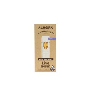 Almora Live Resin AIO - Blackberry Lemon 1g