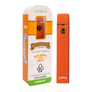 DABWOODS 1 GRAM ALL IN ONE DEVICE STRAWNANA