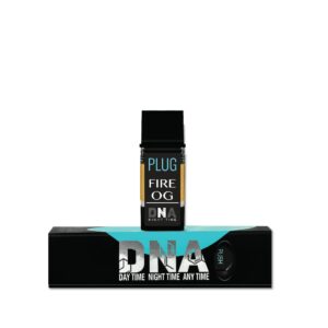 Total THC 89.77% Total CBD 0.19% PLUGPLAY™ is pleased to connect you with their PLUG™ DNA: Fire OG cartridge. A few puffs of this PLUG™ cannabis extraction deliver a piney and dank flavor profile and calming effects. PLUG™ DNA: Fire OG is an Indica, and provides soothing relief with every drag. Disclaimer: A spent cannabis cartridge shall be properly disposed of as hazardous waste at a household hazardous waste collection facility or other approved facility. VAPE - 1g PLUG™️ POD DNA - Fire OG