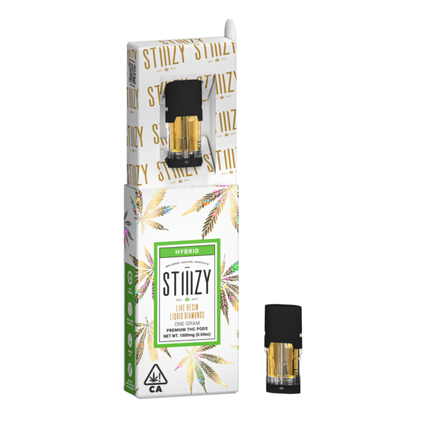 Vape Cartridge - PINK RUNTZ 1G Live Resin Liquid Diamonds Pod - STIIIZY