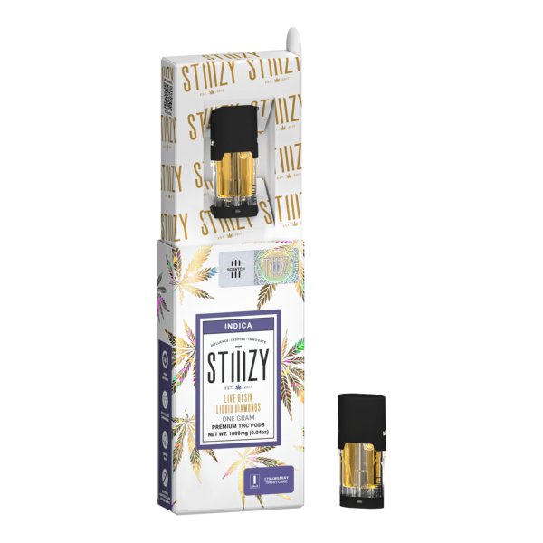 Vape Cartridge - STRAWBERRY SHORTCAKE 1G Live Resin Liquid Diamonds Pod